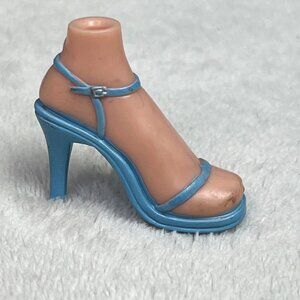 Bratz Formal Funk Cloe Prom 2003 Blue Sandal Heels Strappy SINGLE SHOE ONLY